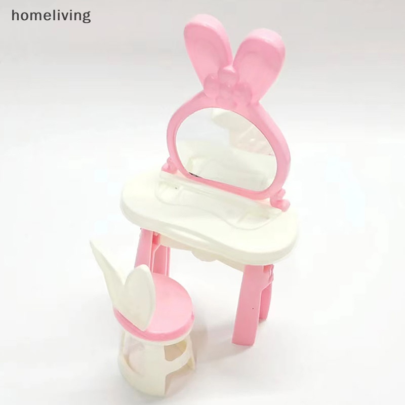 1 Bộ Nội Thất Bằng Nhựa Tỉ Lệ 1: 12 Dùng Trang Trí Nhà Búp Bê