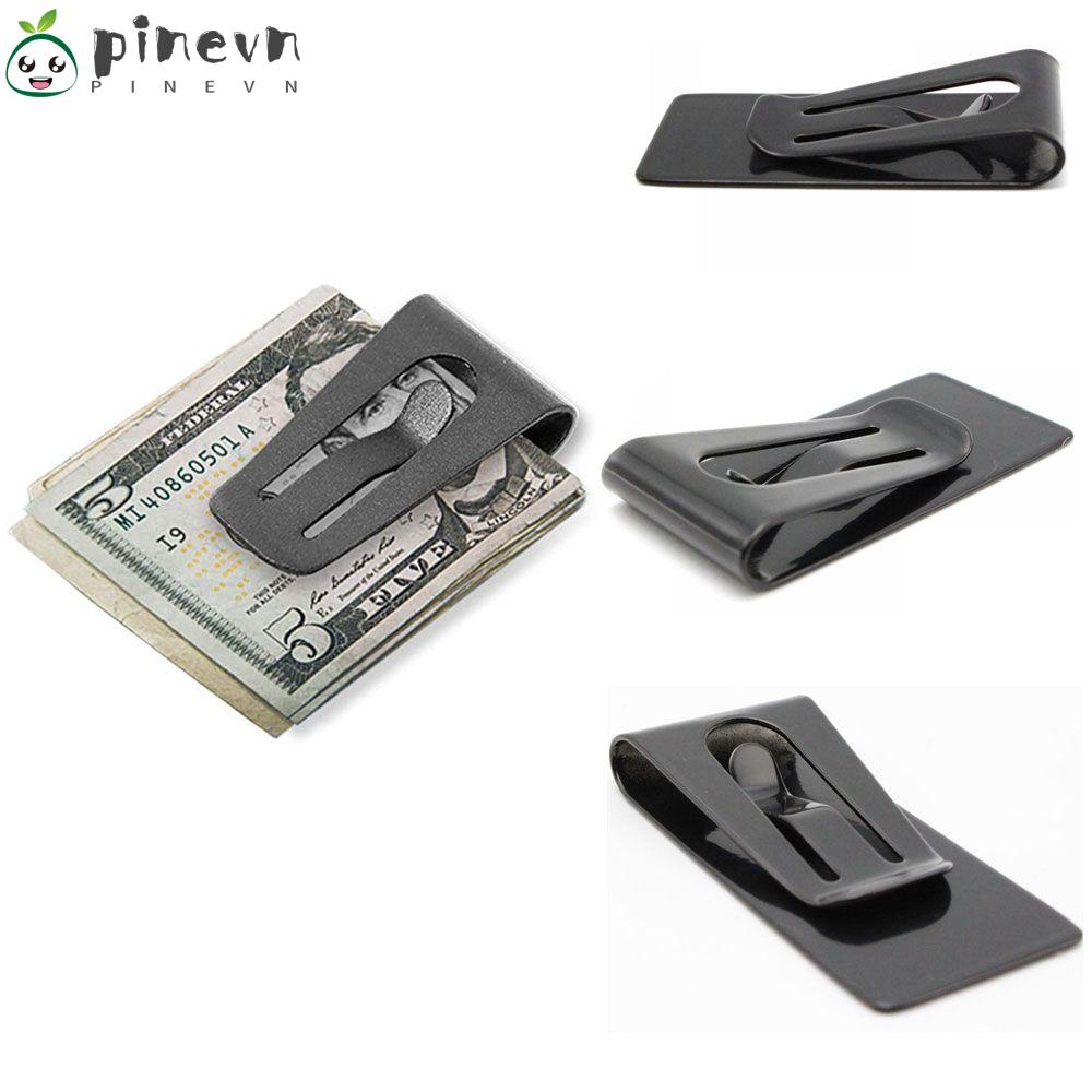 Kẹp Tiền Thông Minh Màu Đen Thiết Kế Mỏng Tiện Lợi Dễ Sử Dụng
