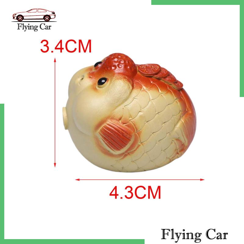 Tượng Cá Vàng Mini Điêu Khắc Tinh Xảo Dùng Để Trang Trí Phòng Khách