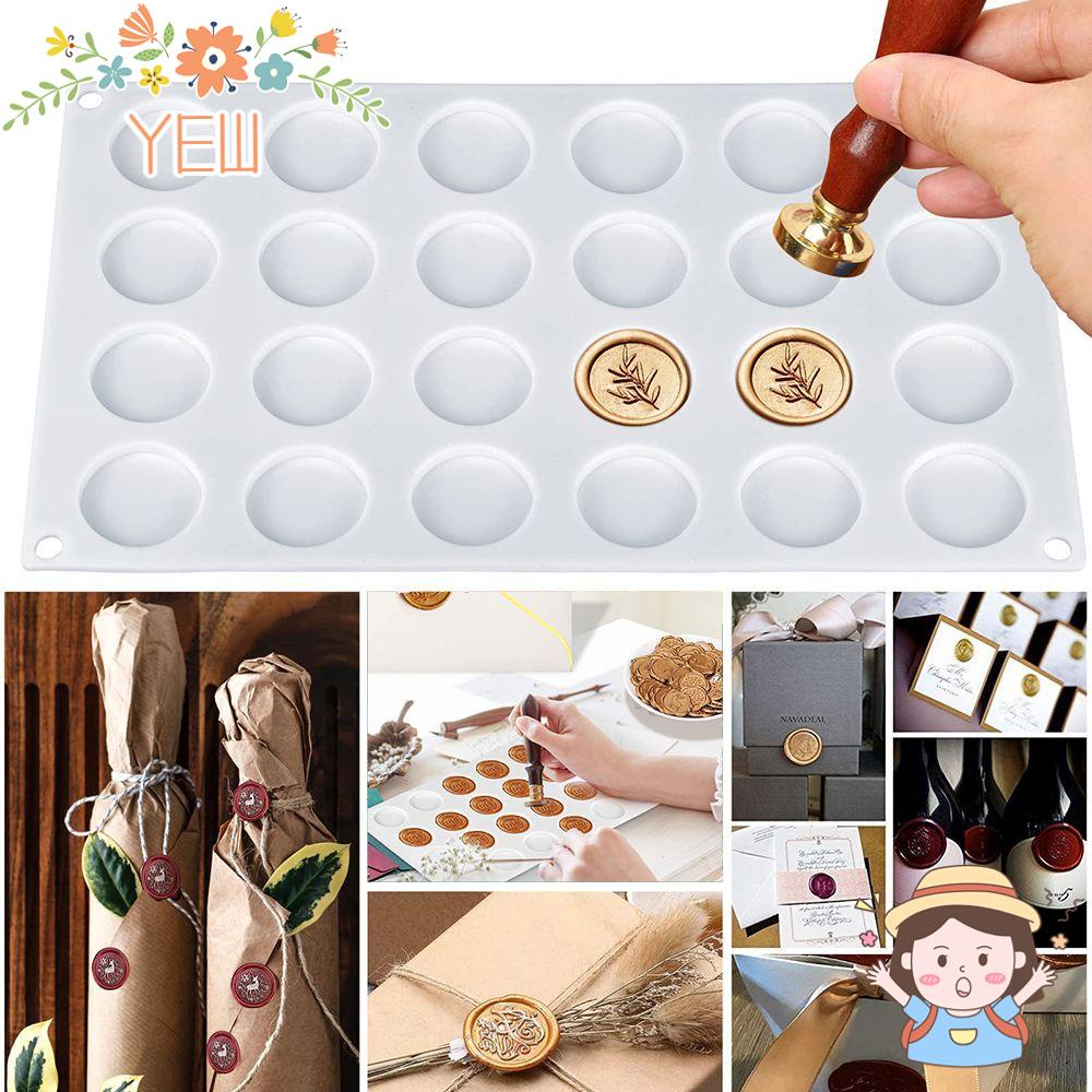 Khuôn Silicone Làm Con Dấu Sáp Niêm Phong DIY Tiện Lợi