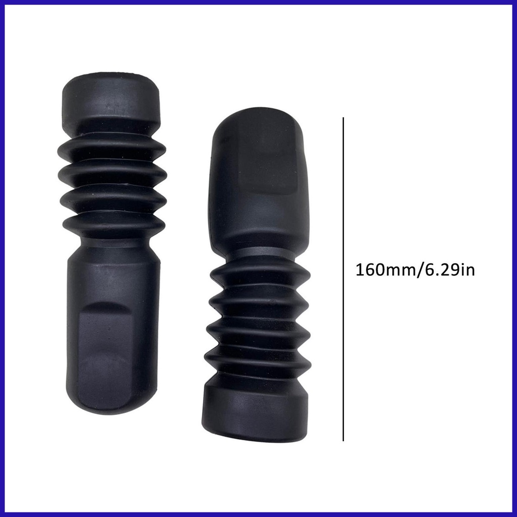 Bộ 2 Vỏ Bọc Phuộc Trước Chống Sốc Chống Bụi Độ Bền Cao Cho Xe Máy