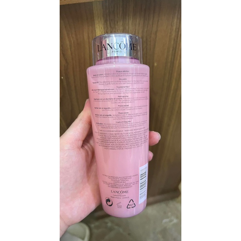 AU NƯỚC HOA HỒNG LANCOME TONIQUE 400ML