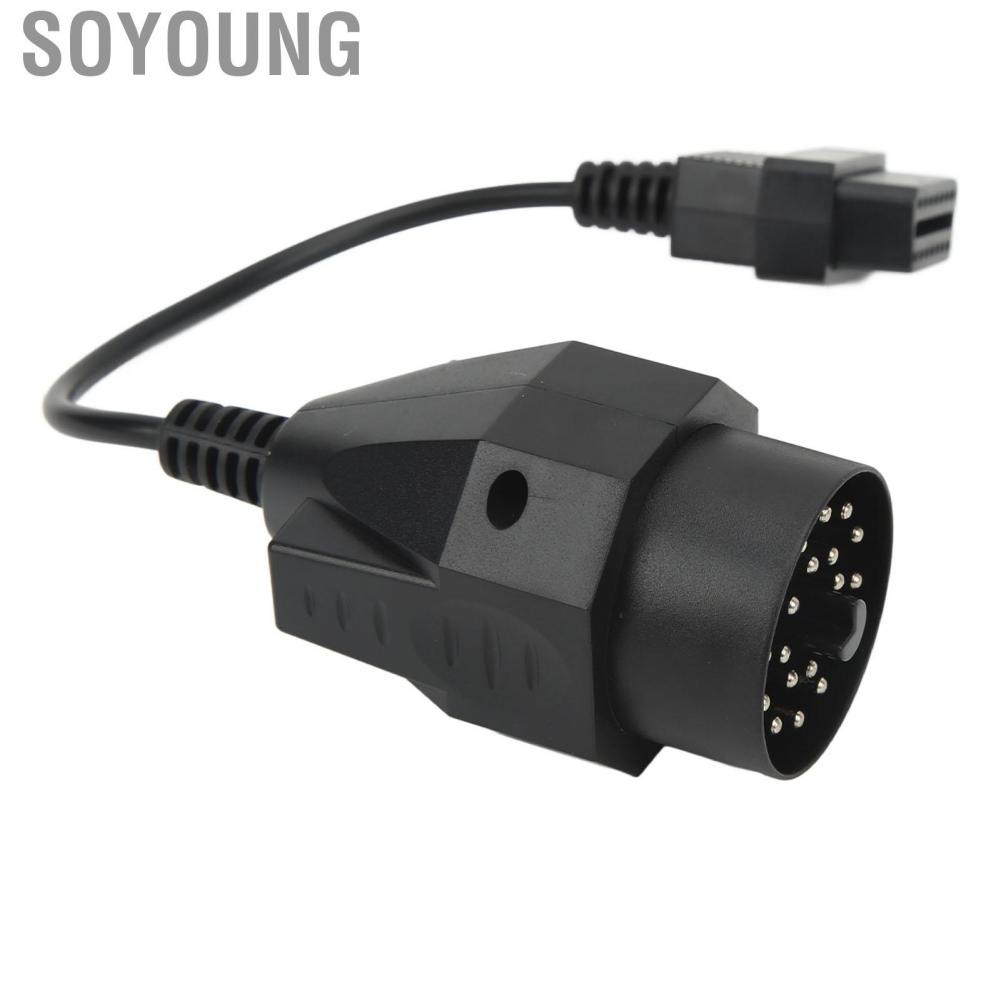 Soyoung OBD II Adapter Cable 20 Pin to OBD2 Connector Round Diagnostic  Tool