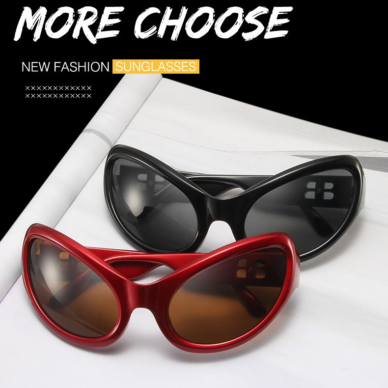 Kính Mát Gọng Vuông Nhiều Màu Sắc Thời Trang Unisex