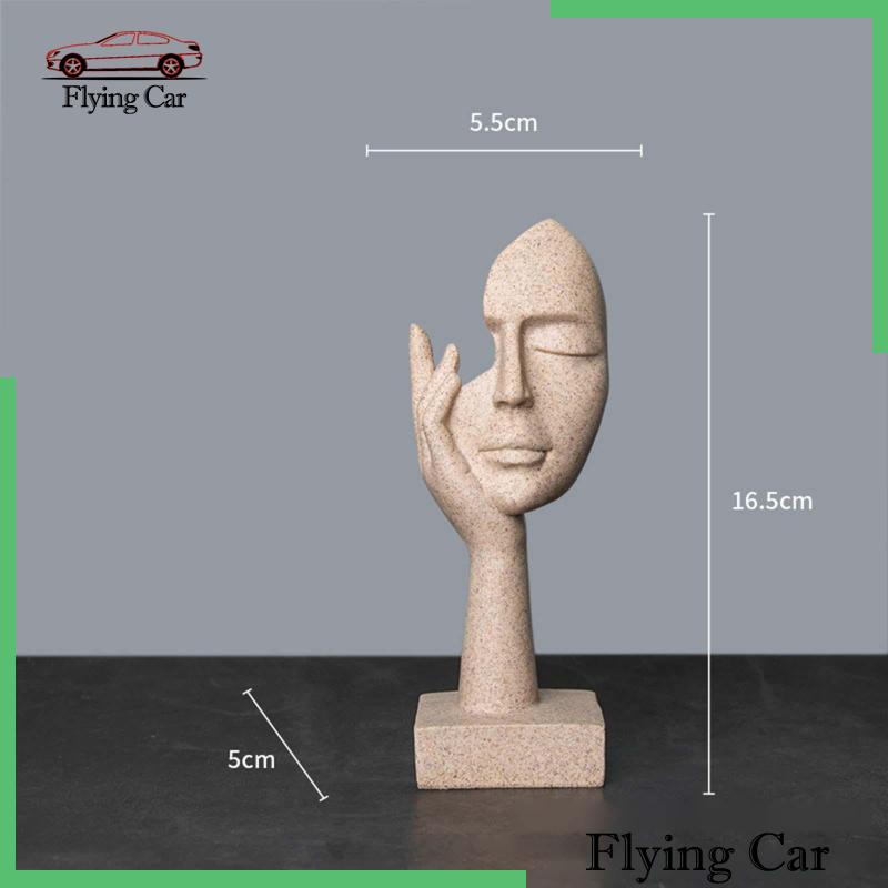 Mô Hình Tượng Nghệ Thuật Trừu Tượng Bằng Nhựa Resin Phong Cách Châu Âu Trang Trí Nội Thất