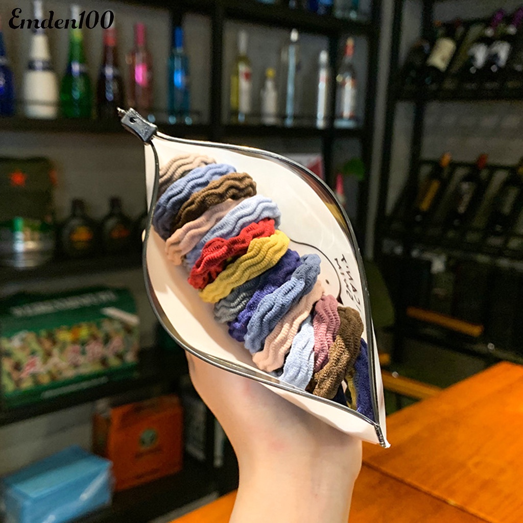 Bộ 5 Dây Buộc Tóc Co Dãn Xinh Xắn Cho Nữ