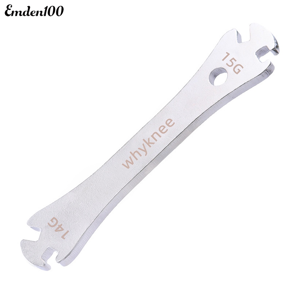 Cờ Lê Bằng Thép Không Gỉ Điều Chỉnh Căm Xe Đạp Emden 14 / 15G