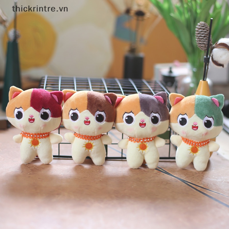 Thú Nhồi Bông Hình Mèo Kitty / Cáo Đáng Yêu Treo Móc Khóa / Túi Xách Cho Bé