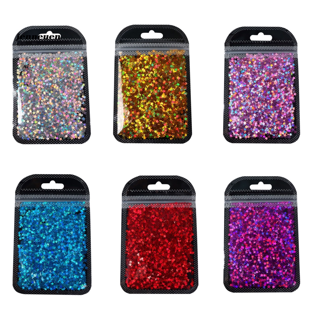 Hạt Kim Sa Lấp Lánh Nhiều Màu Sắc Trang Trí Móng Tay Nghệ Thuật