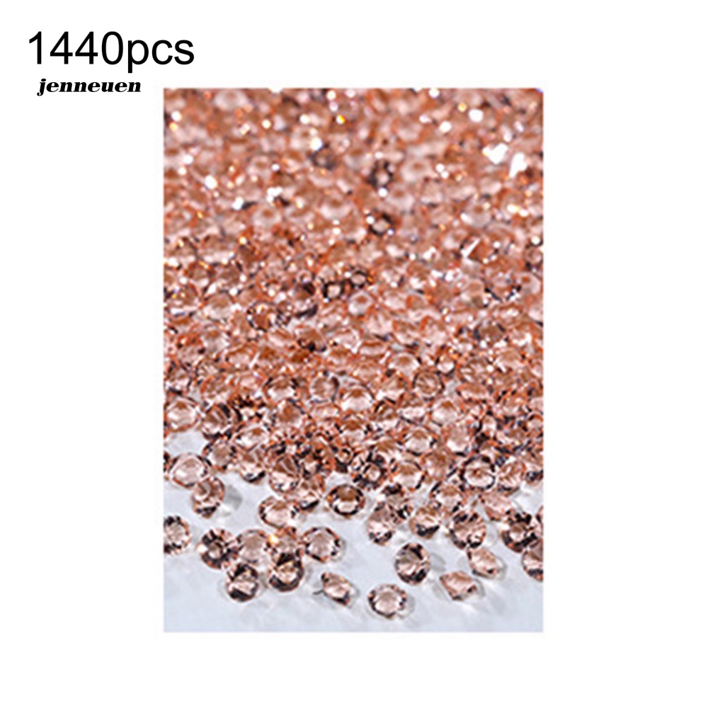 Set 1440 Hạt Đá Đính Trang Trí Móng Tay DIY Charms