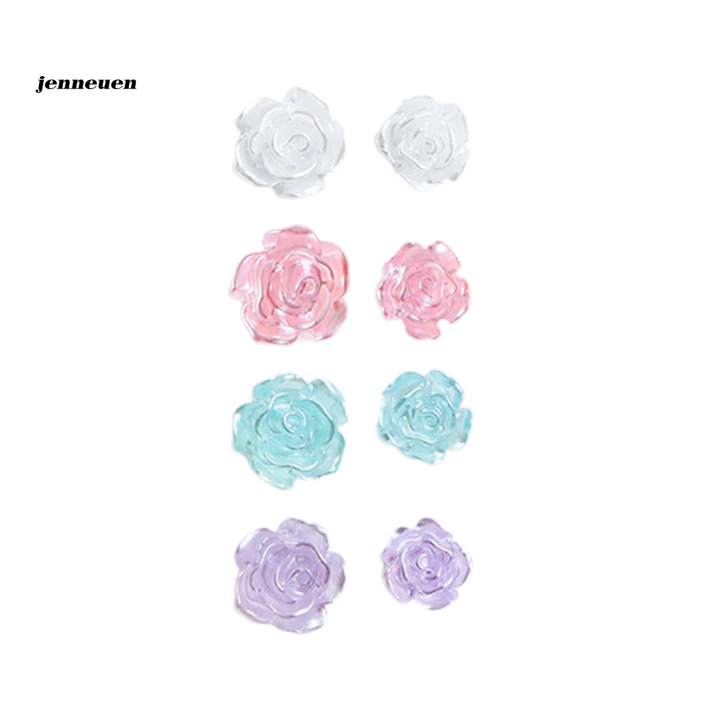 Bộ 50 Phụ Kiện Trang Trí Móng Tay Nghệ Thuật Mini Lấp Lánh