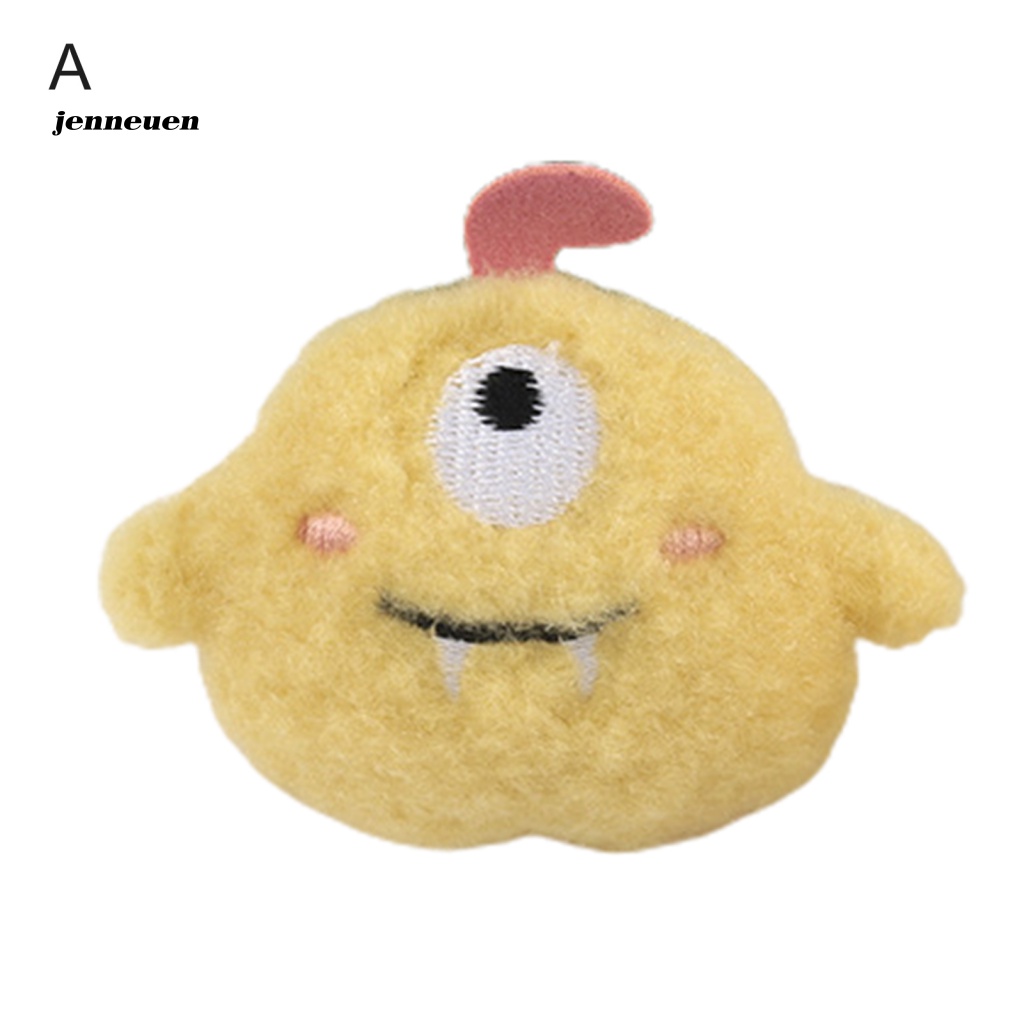 Trâm Cài Áo Mềm Mại Phối Màu Tương Phản Thêu Họa Tiết Dễ Thương Cho Bé Gái