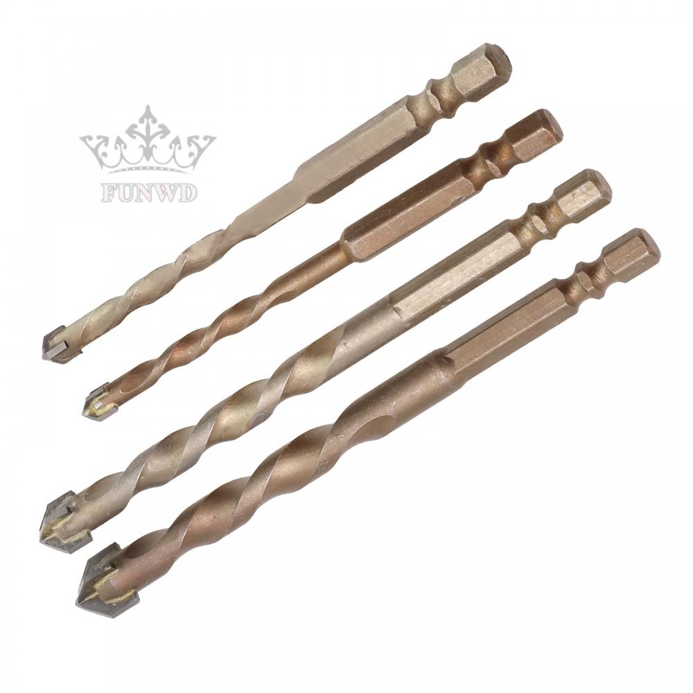 【FUNWD】Drill Bit 98-122mm Brick Hard Alloy Drill Hole Cutter Hole Opener High Quality