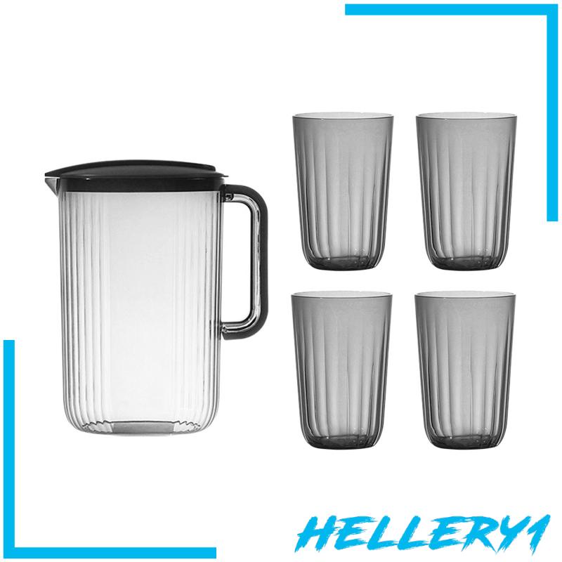 Bình Đựng Nước 4 Ngăn Dung Tích Lớn 2000ml Có Nắp Đậy Tiện Dụng