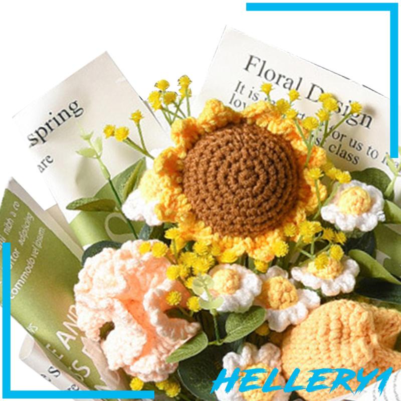 Bó Hoa Cúc May Mắn Đan Móc Hoàn Thiện Làm Quà Tặng Đám Cưới
