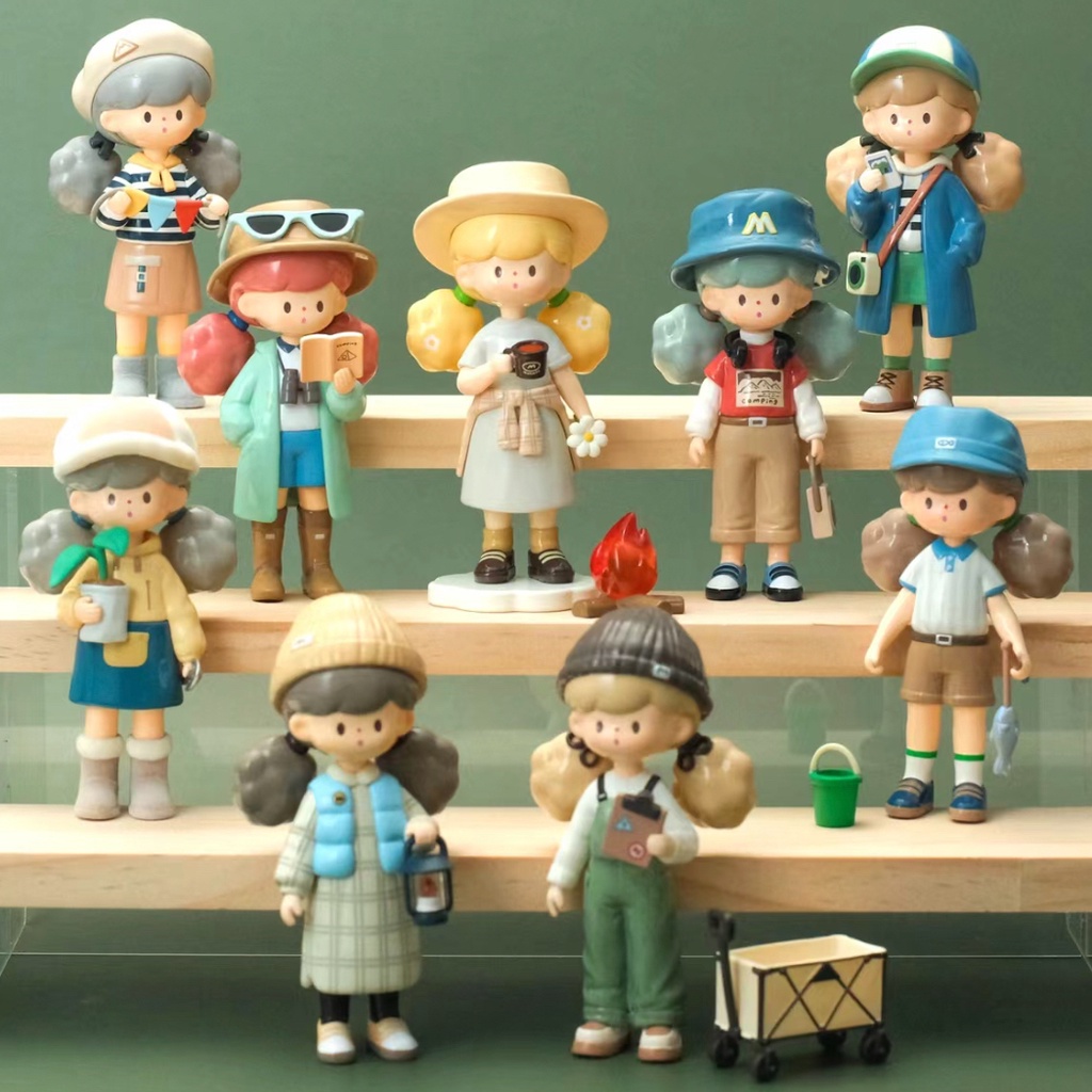 Đồ trang trí Nhân Vật M.Un Molinta V6 Picnic Vlog Series