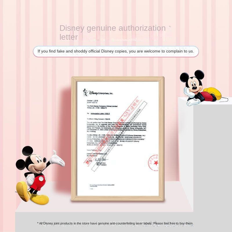 Đồng Hồ Đeo Tay Disney Dạ Quang Chống Thấm Nước Thời Trang Đơn Giản 2023