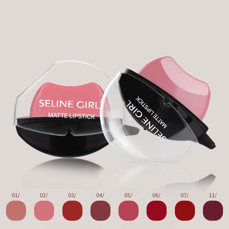 Son Bặm Môi Màu Lì Lâu Trôi SELINE GIRL