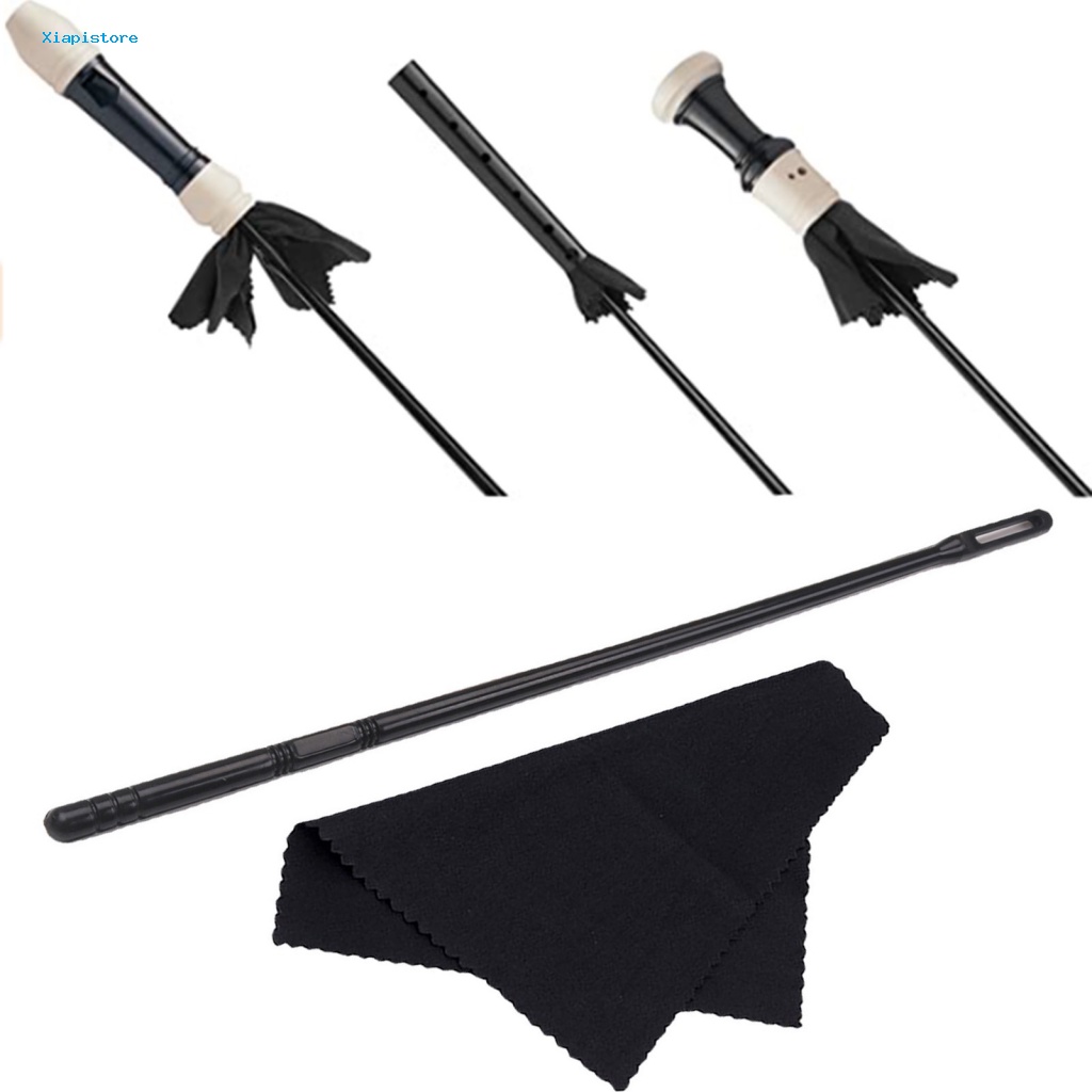 [Xiapistore] Bộ 2 Thanh Làm Sạch Bề Mặt Mịn Màng Hiệu Quả Cao Chống Vỡ Ống Sáo Chăm Sóc Nhạc Cụ Có Thể Tái Sử Dụng