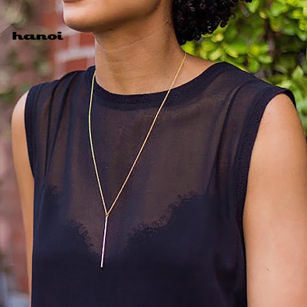 Vòng cổ DáNg DàI MặT HìNh Thanh LịCh ĐộC ĐáO