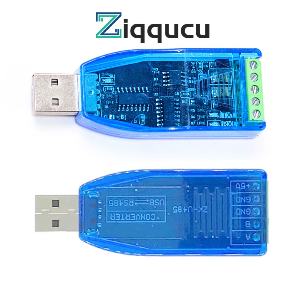 Bộ ChuyểN ĐổI Ziqucu USB Sang RS485 CHIP 5V FTDI, Hỗ Trợ Windows MacOS Linux