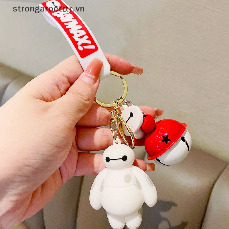 Móc Khóa Hình Búp Bê Baymax Big Hero Dễ Thương
