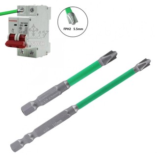 【FUNWD】Screwdriver Bit FPH2 For Socket Magnetic Power Tools Slotted Hand Tools