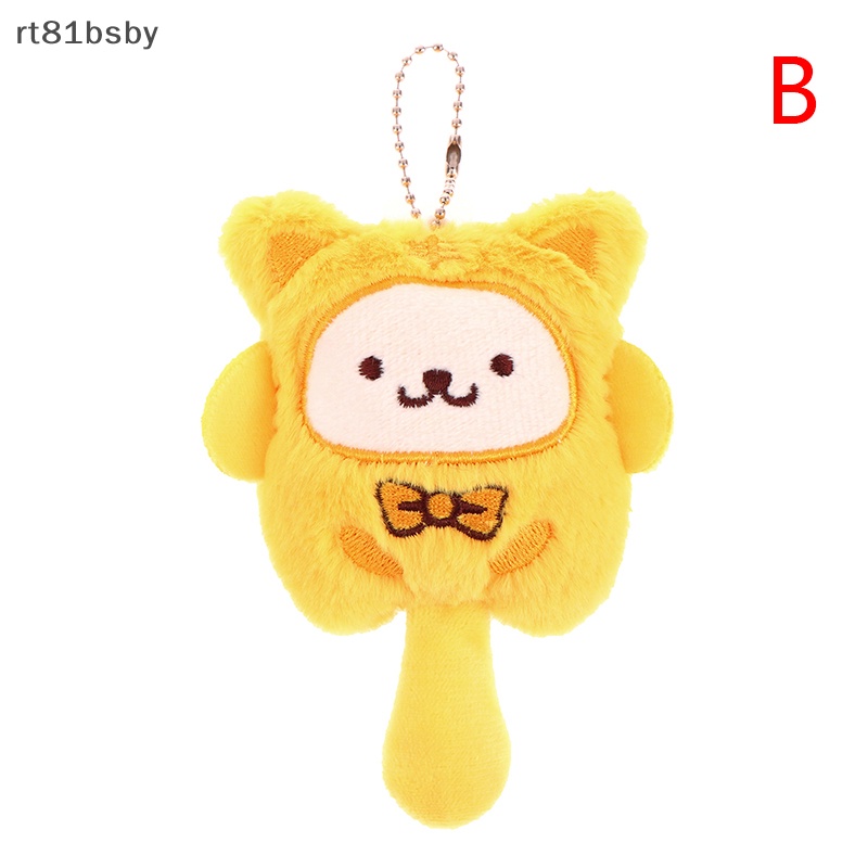 SANRIO Đồ chơi nhồi bông Mềm Mại Hình Nhân Vật Hoạt Hình Melody Kuromi Trang Trí Móc Khóa / Ba Lô / Túi Xách / Móc Khóa