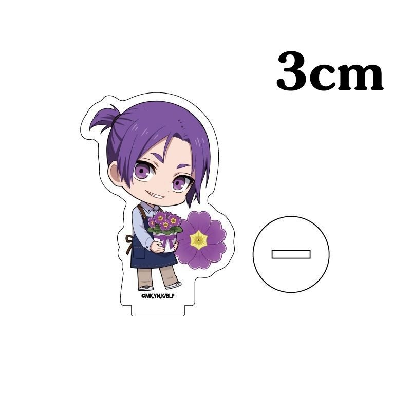 Standee mini BLUE LOCK ver HOA tượng acrylic anime mica chibi mô hình trang trí