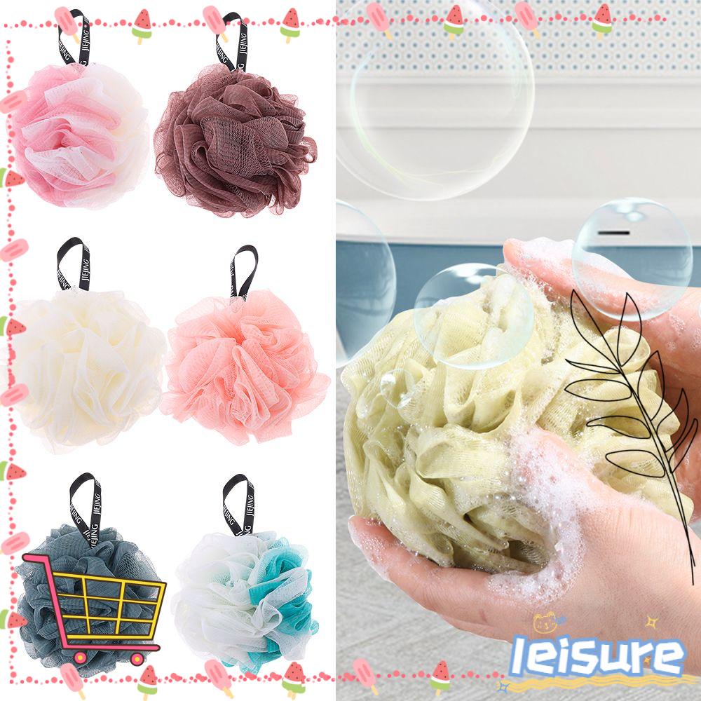 Bông Tắm Bằng Lưới Nylon Mềm Mại Tẩy Tế Bào Chết Tiện Dụng