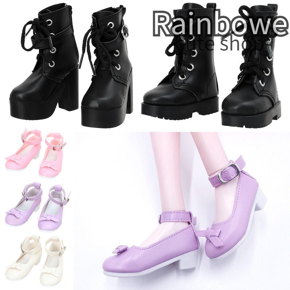 Giày Vải Màu Cầu Vồng Cho Búp Bê 1 / 3 7.8CM