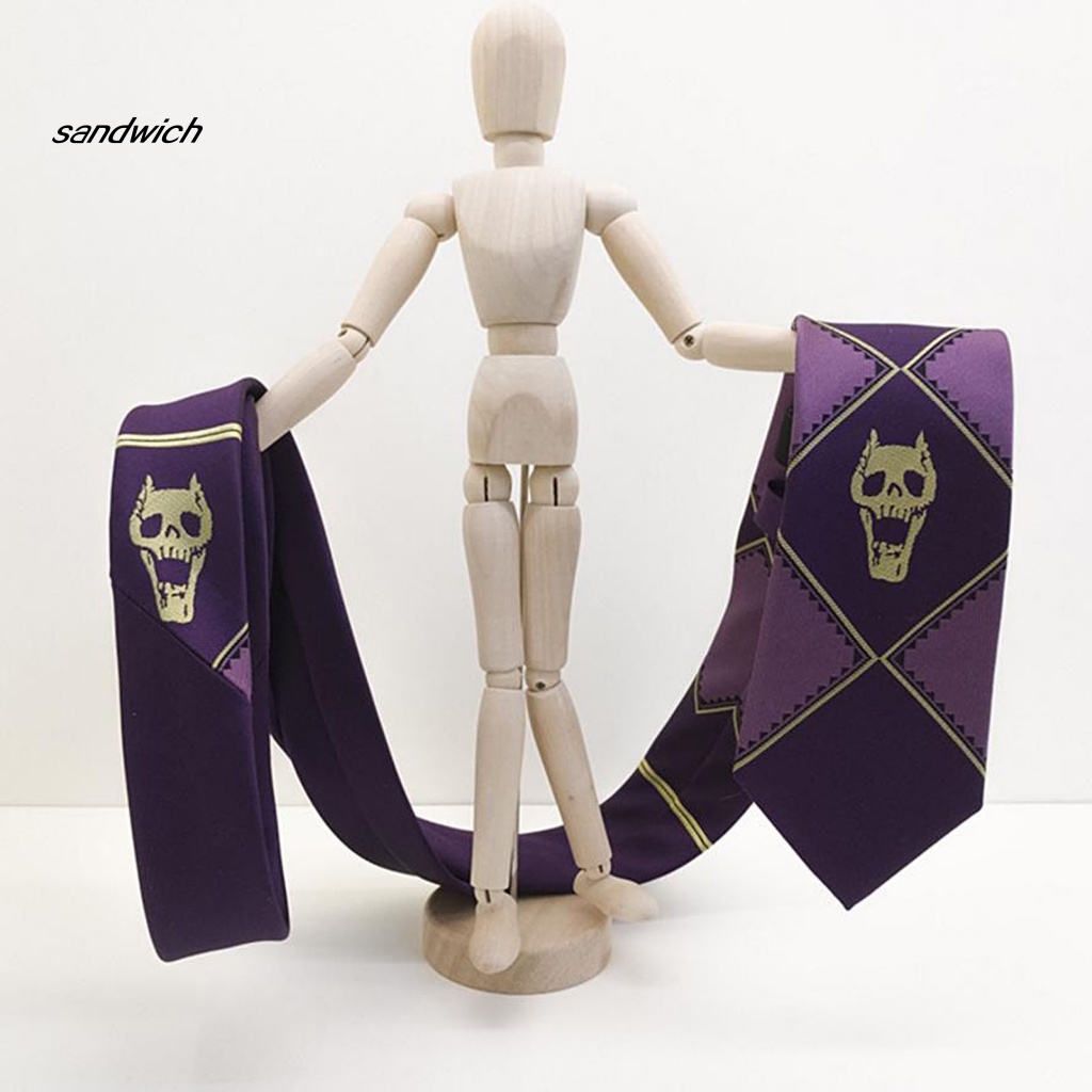 Cà Vạt Hóa Trang Nhân Vật Kira-Yoshikage Chống Dầu Mỡ