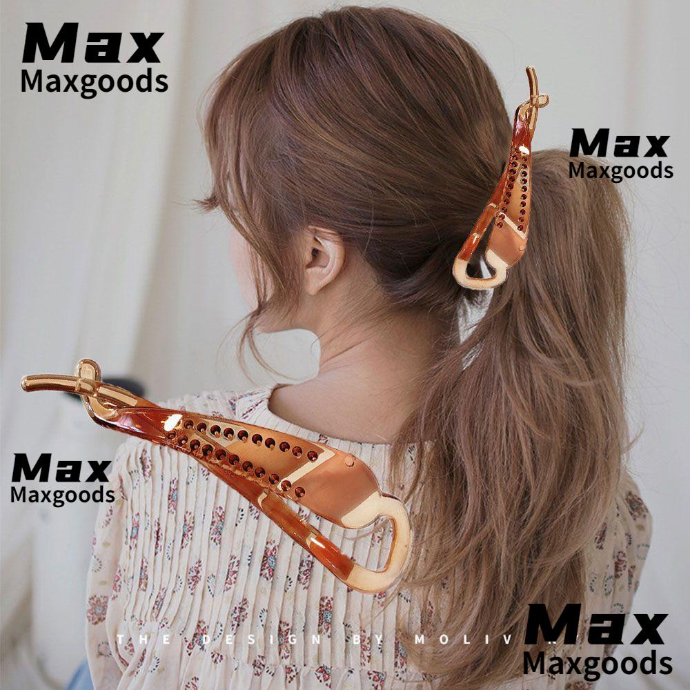 Kẹp Tóc Thời Trang Pháp Cổ Điển Linh Hoạt Bền Bỉ Không Trượt Cho Nữ