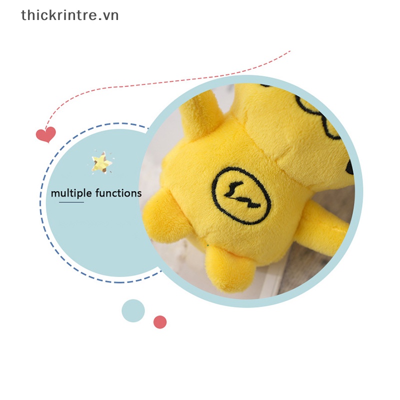 Móc Khóa Hình Pikachu Nhồi Bông Dễ Thương