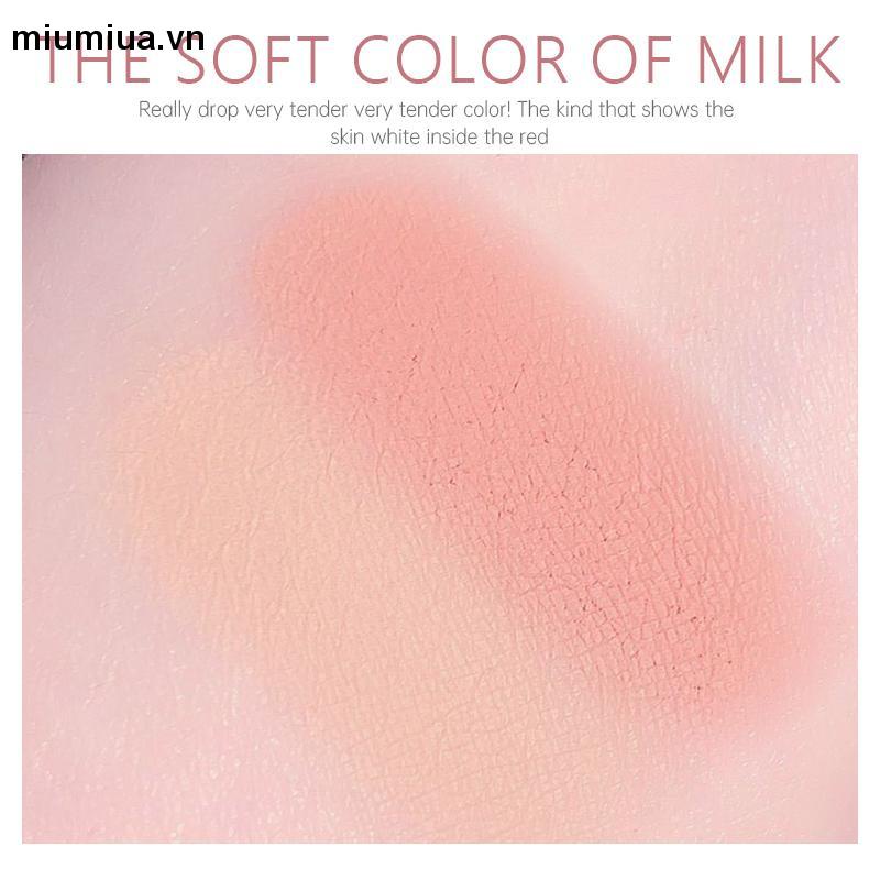 Miumiua🔮Bảng Phấn Má Hồng Sweet Mint 2 Màu Phấn Mịn Nhẹ Nhàng Trang Điểm Tự Nhiên