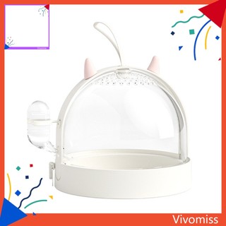 Lồng nhựa xoay làm chỗ nuôi chuột hamster / thú cưng nhỏ tiện dụng