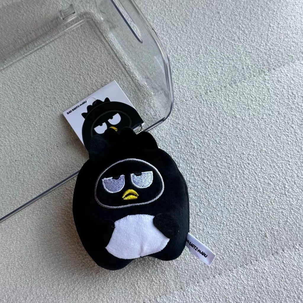 SANRIO Móc Khóa Hình Thú Nhồi Bông Kuromi My Melody Cinnamoroll Hello Kitty Đáng Yêu
