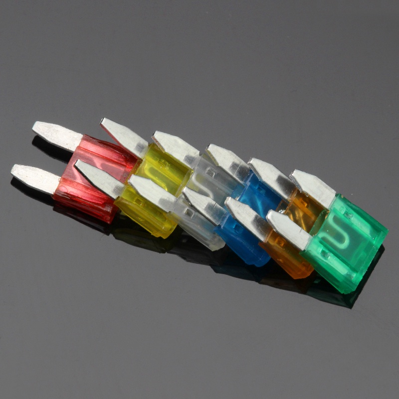 Urlwall Set 35 / 30 / 7 Cầu Chì Lưỡi Mini 5 / 7.5 / 10 / 15 / 20 / 25 / 30Amp Chuyên Dụng Cho Xe Hơi / Tàu Thuyền