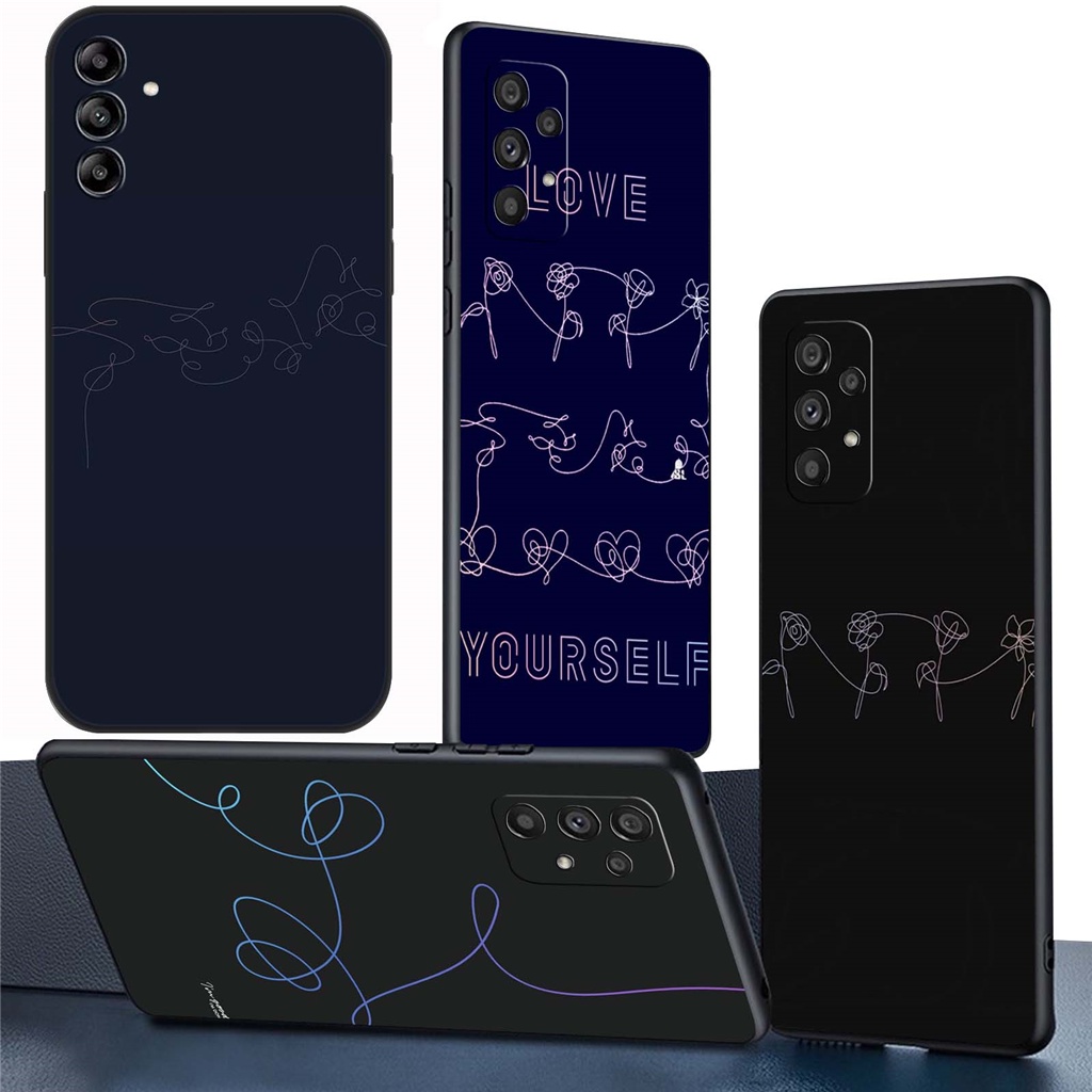 Samsung Ốp Điện Thoại Silicon tpu Mềm Hình Hoa Cho Samsunggalaxy s21 s22 s23 ultra s21 plus s21 + s21 fe s22 + s23 + 5g sv34