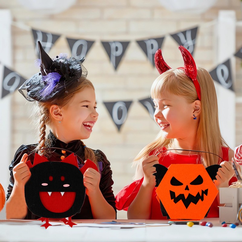 Túi Đựng Kẹo Trang Trí Halloween Cho Bé