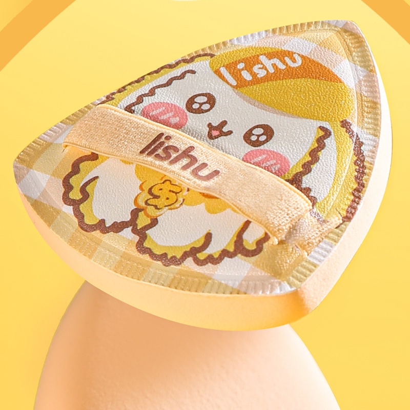 Mút Tán Kem Nền Dạng Lỏng Hình Tam Giác lishu