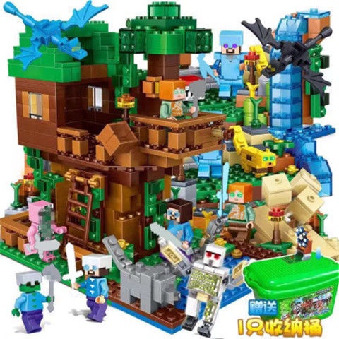 Bộ Đồ Chơi lego Xếp Hình Ngôi Nhà Villa Giáo Dục Cho Bé Trai