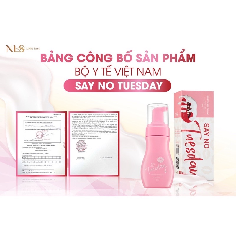 Dung Dịch Vệ Sinh Say No Tuesday NLS Hiền Lê