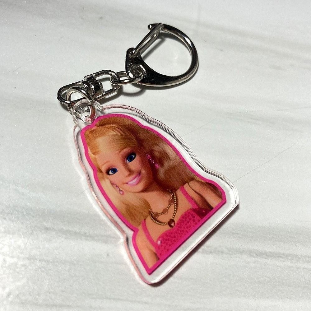 Daiga Móc Khóa acrylic Hình Búp Bê barbie Hóa Trang Đáng Yêu y2k