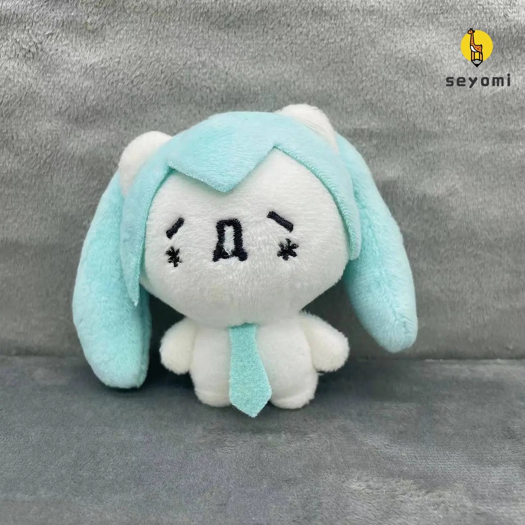 Mới Móc Khóa Búp Bê Hatsune Miku Nhồi Bông Xinh Xắn