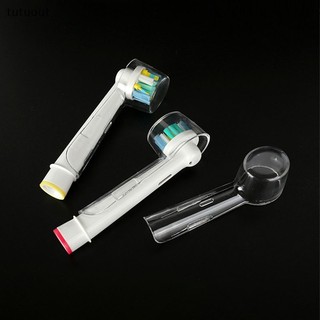 Tutuout 2 cái Nắp bọc đầu bàn chải đánh răng điện Oral-b đầu tròn