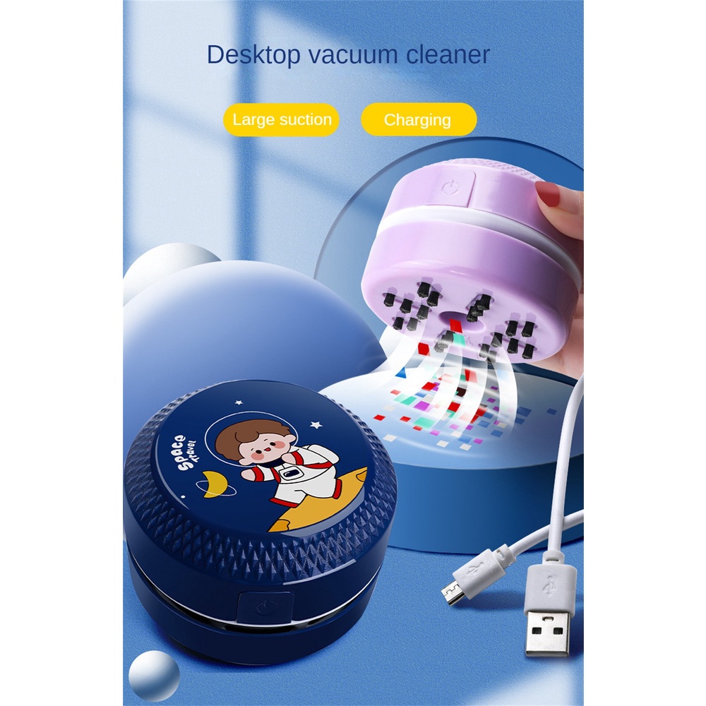 Máy Hút Bụi Để Bàn Nhỏ Mini Hình Hoạt Hình Máy Hút Bụi Điện Máy Hút Bụi Bút Chì Phế Liệu Máy Hút Bụi Để Bàn Siêu Hút cyn