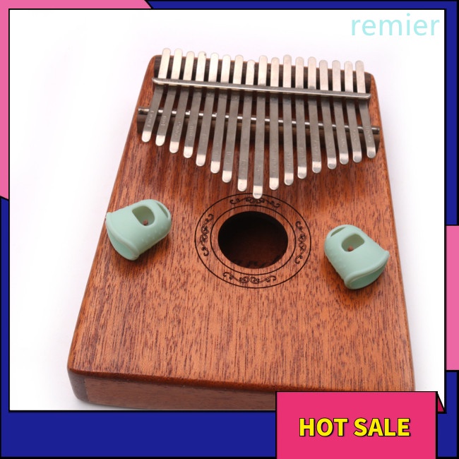 Re 1 cặp đàn guitar kalimba ngón tay cái chọn ngón tay bảo vệ silica gel cũi ngón tay đầu ngón tay nắp bảo vệ móng tay