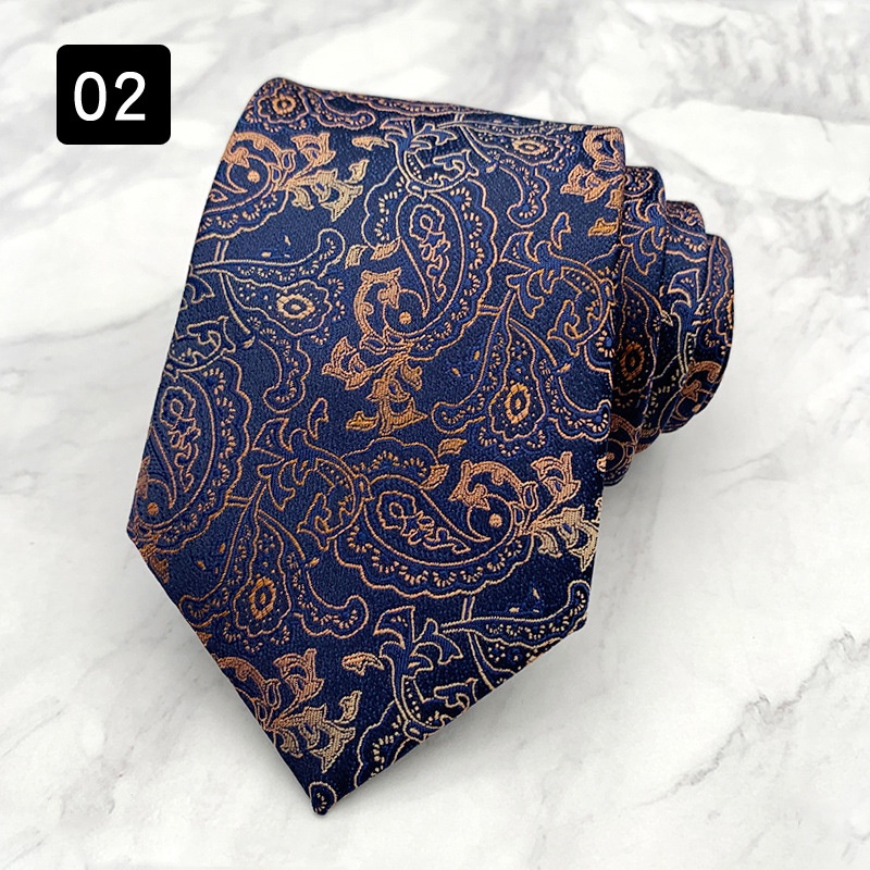 Cà Vạt 8cm Họa Tiết Sọc Phong Cách Âu Mỹ Thời Trang Cho Nam