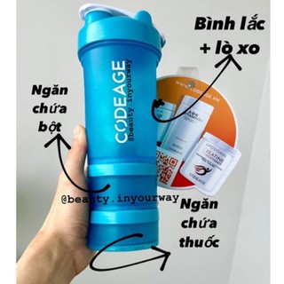 Bình Lắc Codeage Tiện Dụng Codeage 3 Ngăn